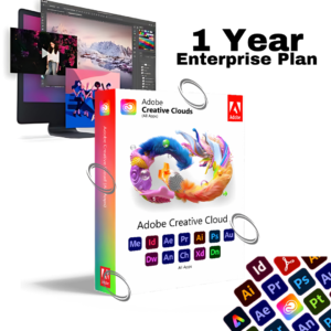 Adobe Creative Cloud All Apps – 1 Year Original License